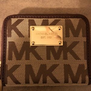 Michael Kors Signature Logo Wallet